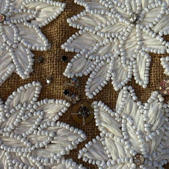 Anthropologie Beaded Tote Bag - Picture 3 of 7